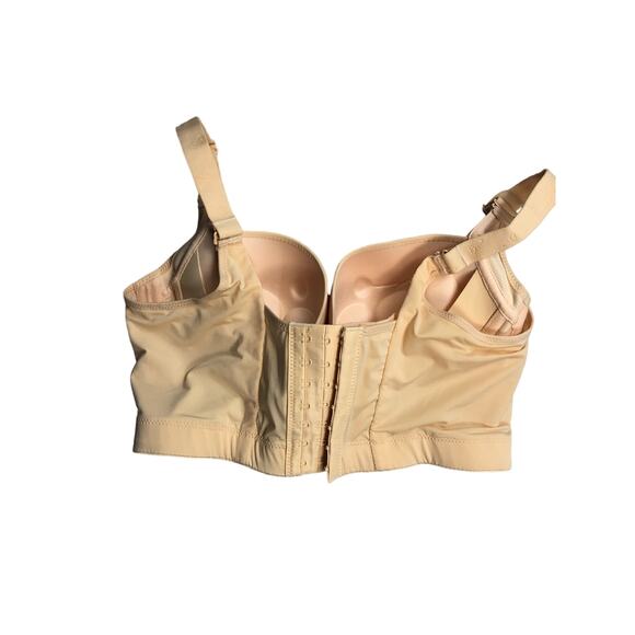 Women's PushUp Bra,Full-Coverage Underwire Bra,Hide Back Fat - Picture 5 of 8